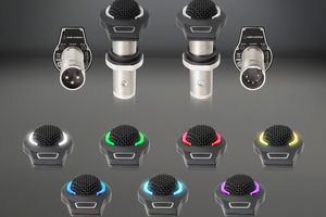 Audio-Technica дебютирует с новыми граничными микрофонами с сенсорным управлением для программ конференц-связи