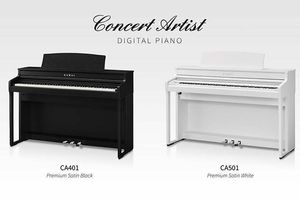 Kawai анонсирует новые цифровые пианино Concert Artist CA401 и CA501