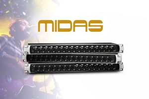 Выпуск нового продукта Midas: серия StageConnect
