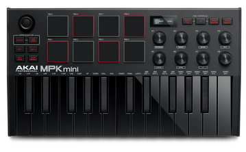 MIDI клавиатура AKAI MPK MINI MK3 Black фото 1
