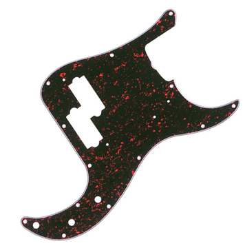 FENDER PICKGUARD FOR PRECISION BASS 13 HOLE 4 PLY TORTOISE SHELL Пикгард фото 1