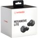 Безпровідні навушники-вкладиші V-MODA Hexamove Lite True (чорні), Чорний